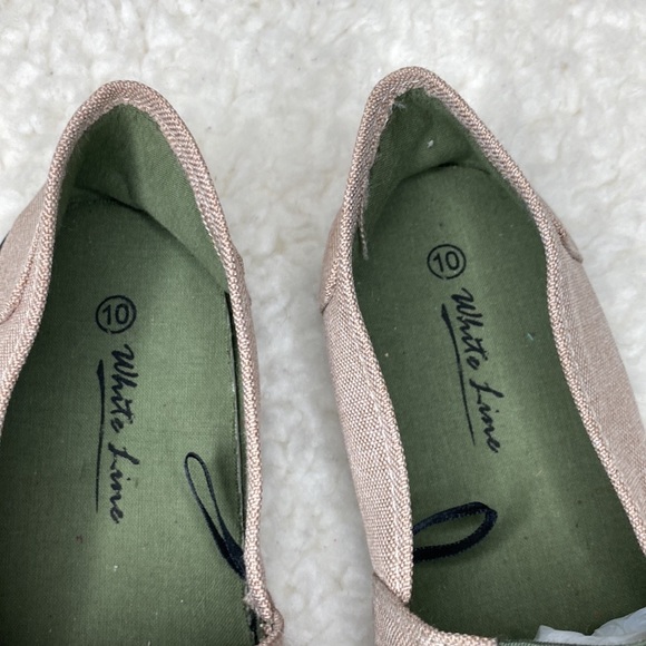 White line slip on size 10 - Picture 3 of 6